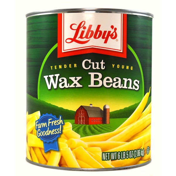 Libby Bean Libby Fancy Wax Cut 4 Sieve 101 oz., PK6 F003710096216 - main